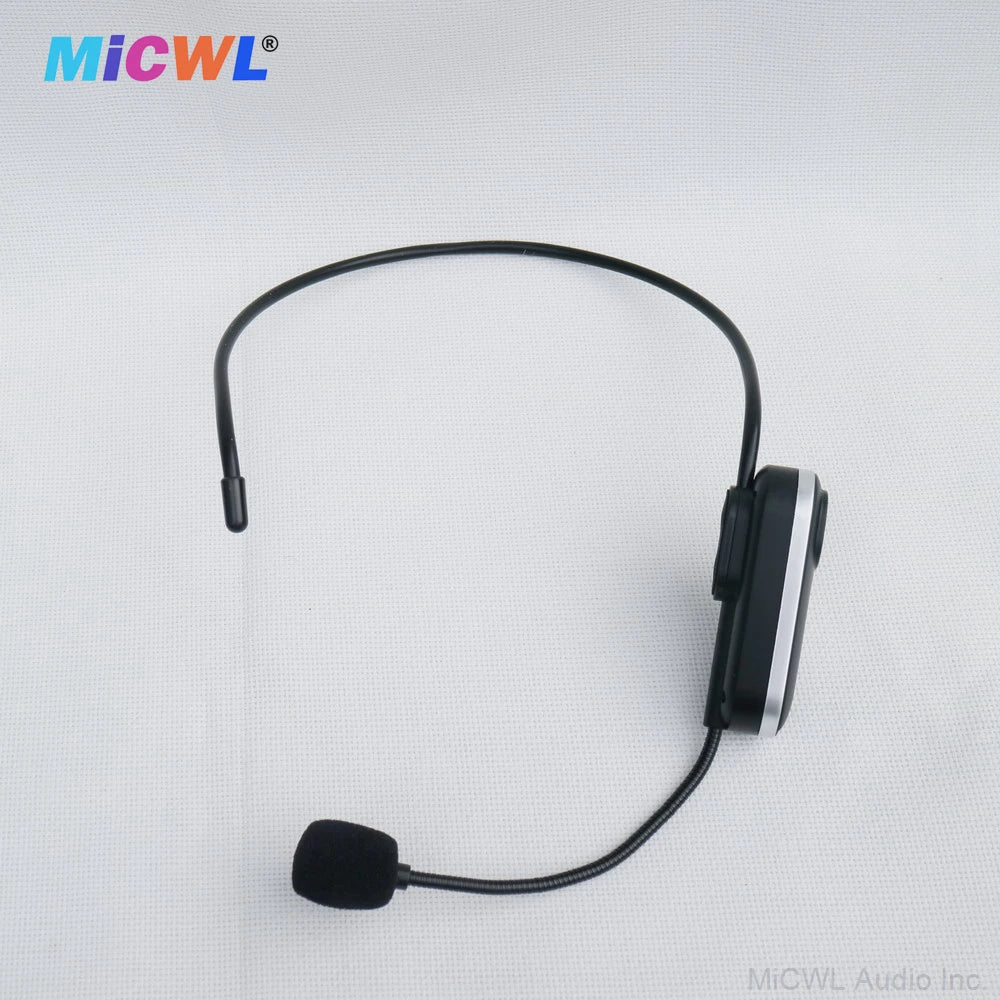 Professional Mini Wireless Headset Microphone System 3.5mm 6.5mm For Home Karaoke TV Teaching Mobile Phone Mixer Amplifier Head