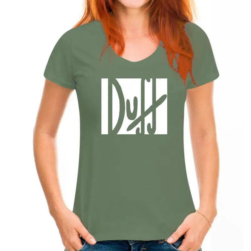 100% t shirt 2022 Fashion men t-shirt 100% duff beer the