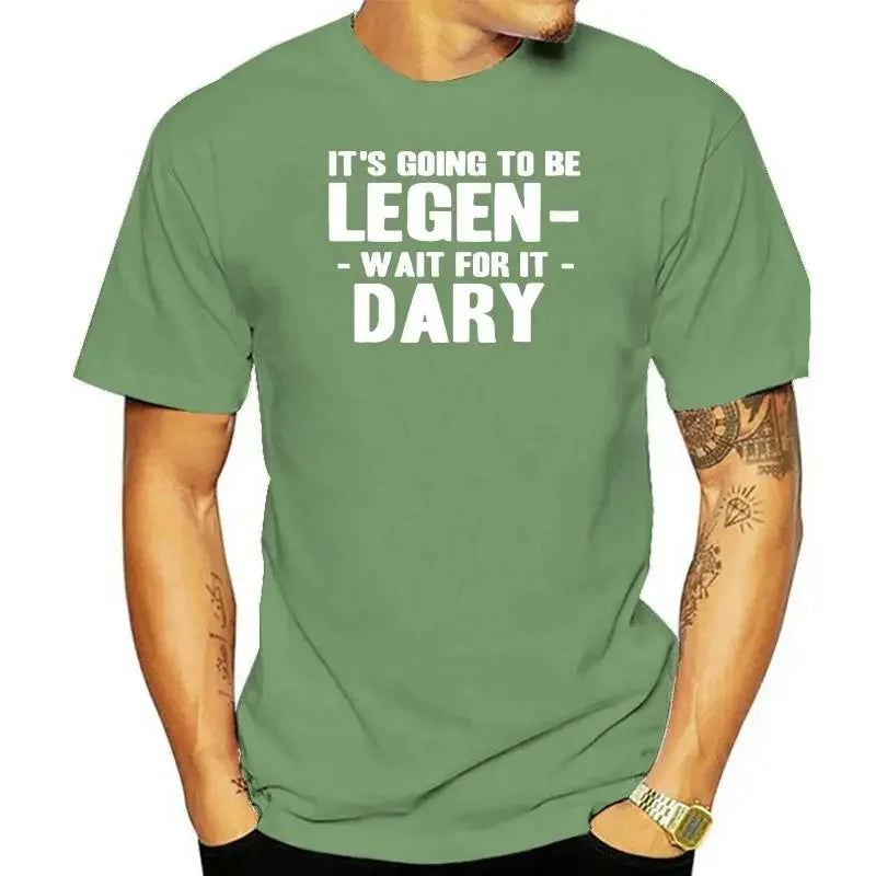 New T-shirt Legen Dary how i met your mother himym clothing barney stinsonCool Casual pride men Unisex Fashion tshirt