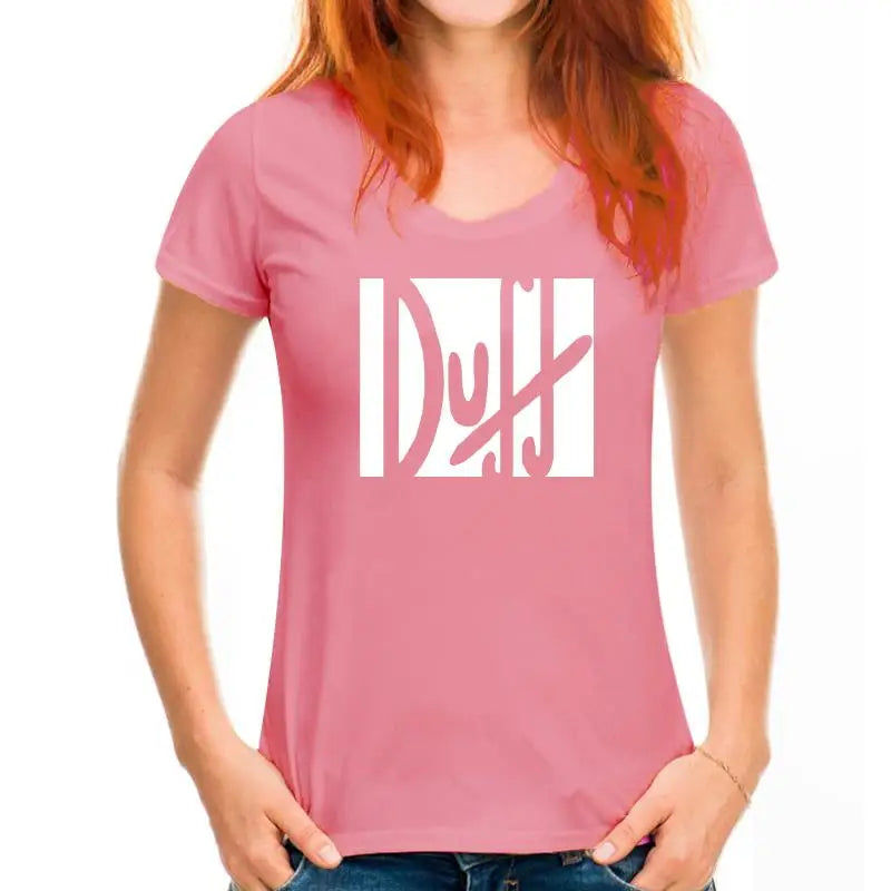 100% t shirt 2022 Fashion men t-shirt 100% duff beer the