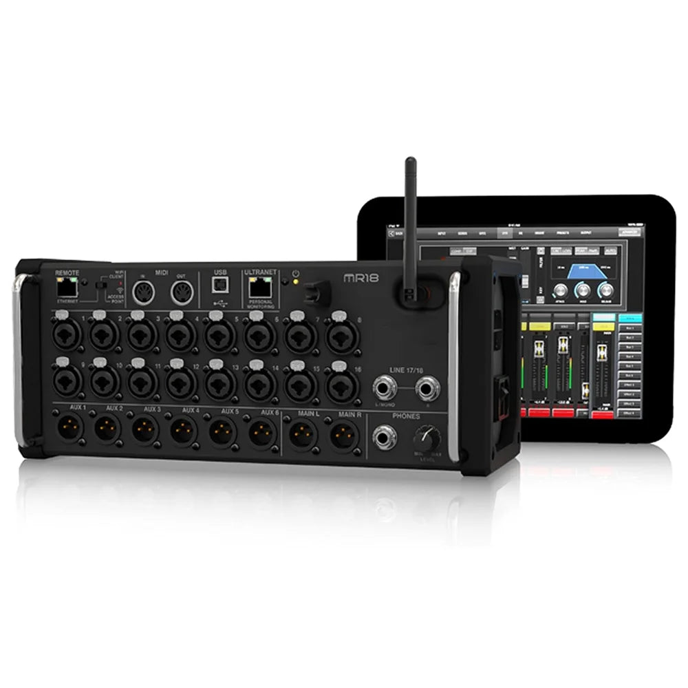 MR18 MR12 Professional Digital Mixing Studio Recording Console Dj Studio Digital Mixer Audio Multi-track Sound Table
