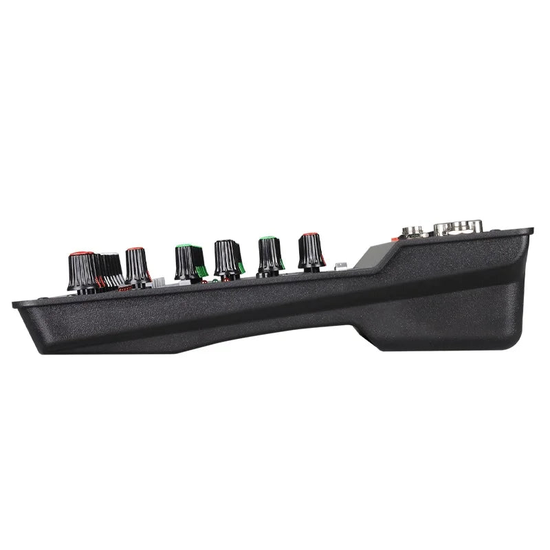 8 Channel Professional Audio Mixer Console Built-in Digital Sound Card for Computer Smartphone Singing Music Recording