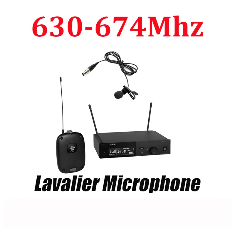 SLXD Microfone 500/600/800MHZ Wireless Microphone System 4pin Headset KSM8/Beta58 Professional Audio Equipment For Stage Karaoke