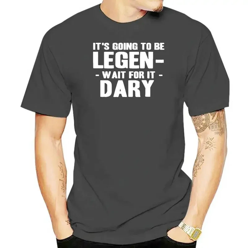 New T-shirt Legen Dary how i met your mother himym clothing barney stinsonCool Casual pride men Unisex Fashion tshirt