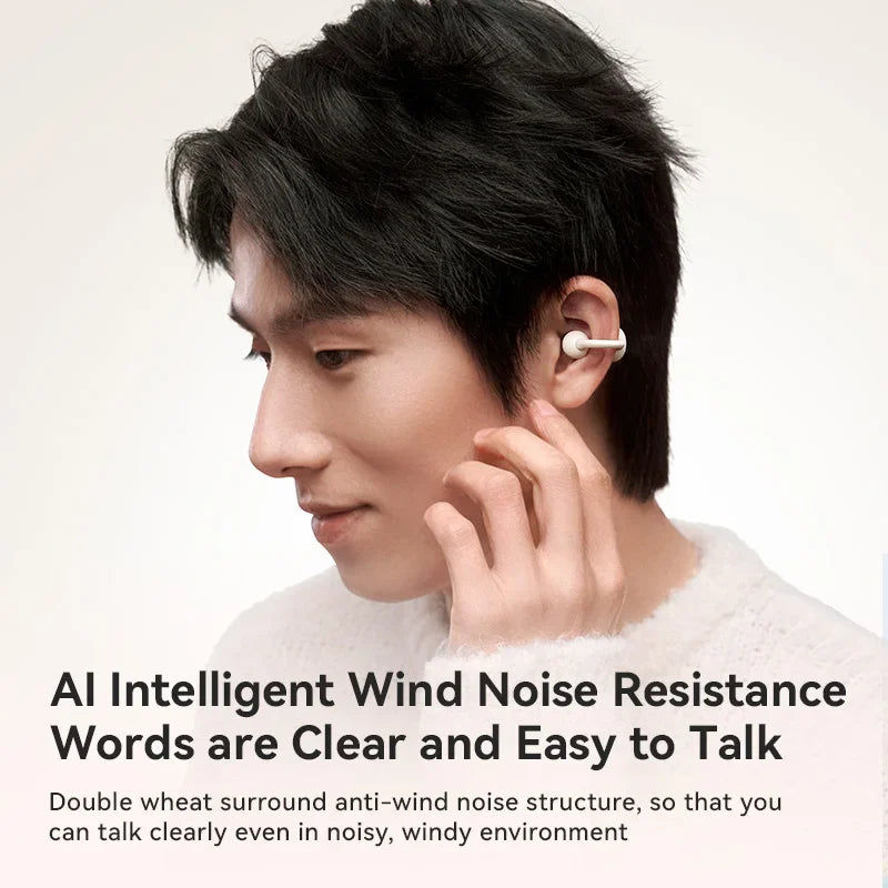 Sanag Z37 AI Earphone Ear Clip Flash-sale Choice Open Ear Headphones Audífonos Bluetooth Headset Sports Earbuds
