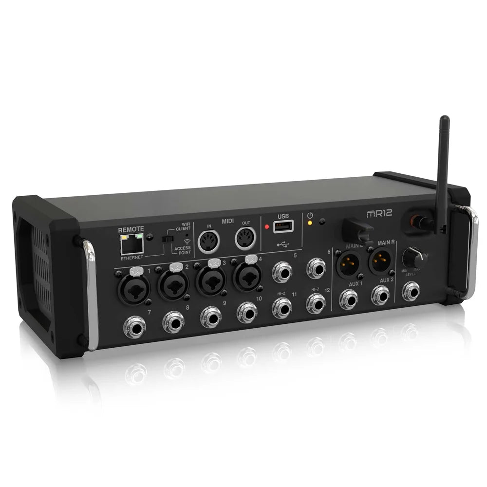 MR18 MR12 Professional Digital Mixing Studio Recording Console Dj Studio Digital Mixer Audio Multi-track Sound Table