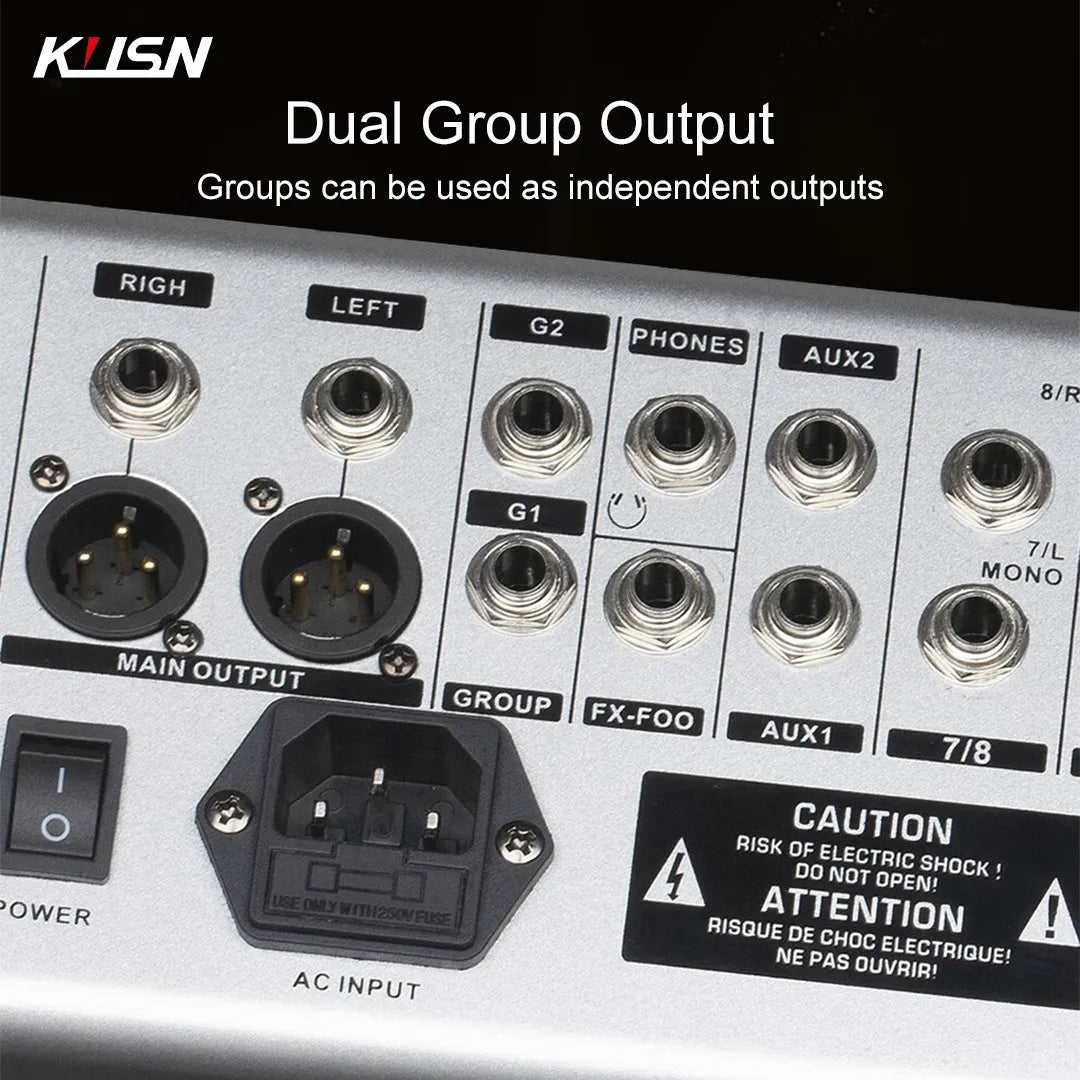 12 Channel 99 DSP Digital Mixer Professional Powered DJ Controller Audio Mixing Console Power Sound Mixer with Bluetooth USB