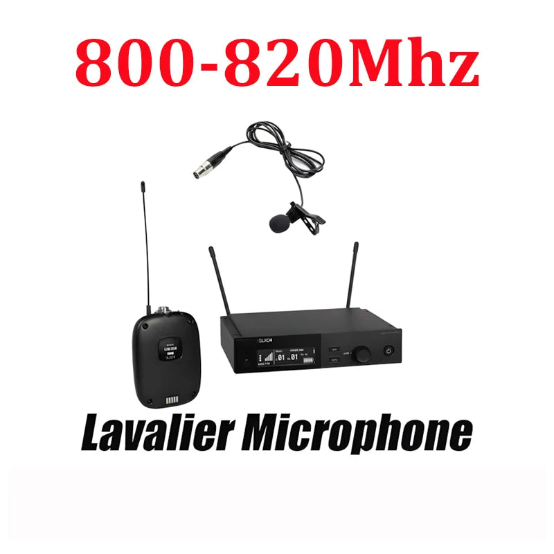 SLXD Microfone 500/600/800MHZ Wireless Microphone System 4pin Headset KSM8/Beta58 Professional Audio Equipment For Stage Karaoke