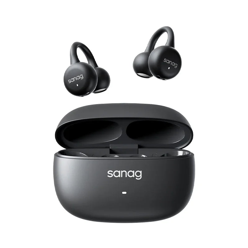 Sanag Z37 AI Earphone Ear Clip Flash-sale Choice Open Ear Headphones Audífonos Bluetooth Headset Sports Earbuds