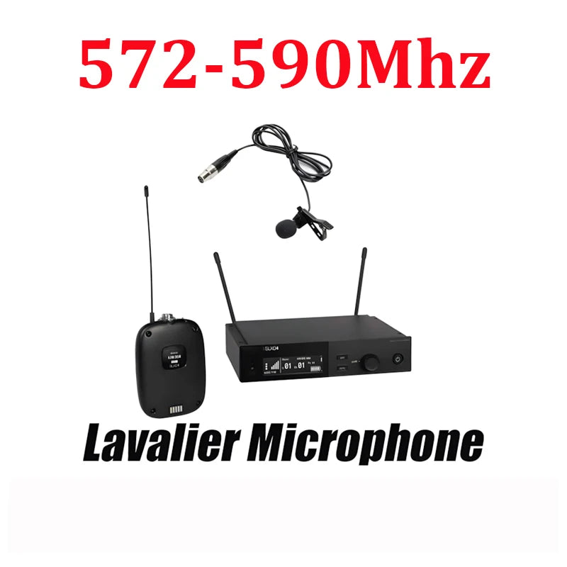 SLXD Microfone 500/600/800MHZ Wireless Microphone System 4pin Headset KSM8/Beta58 Professional Audio Equipment For Stage Karaoke