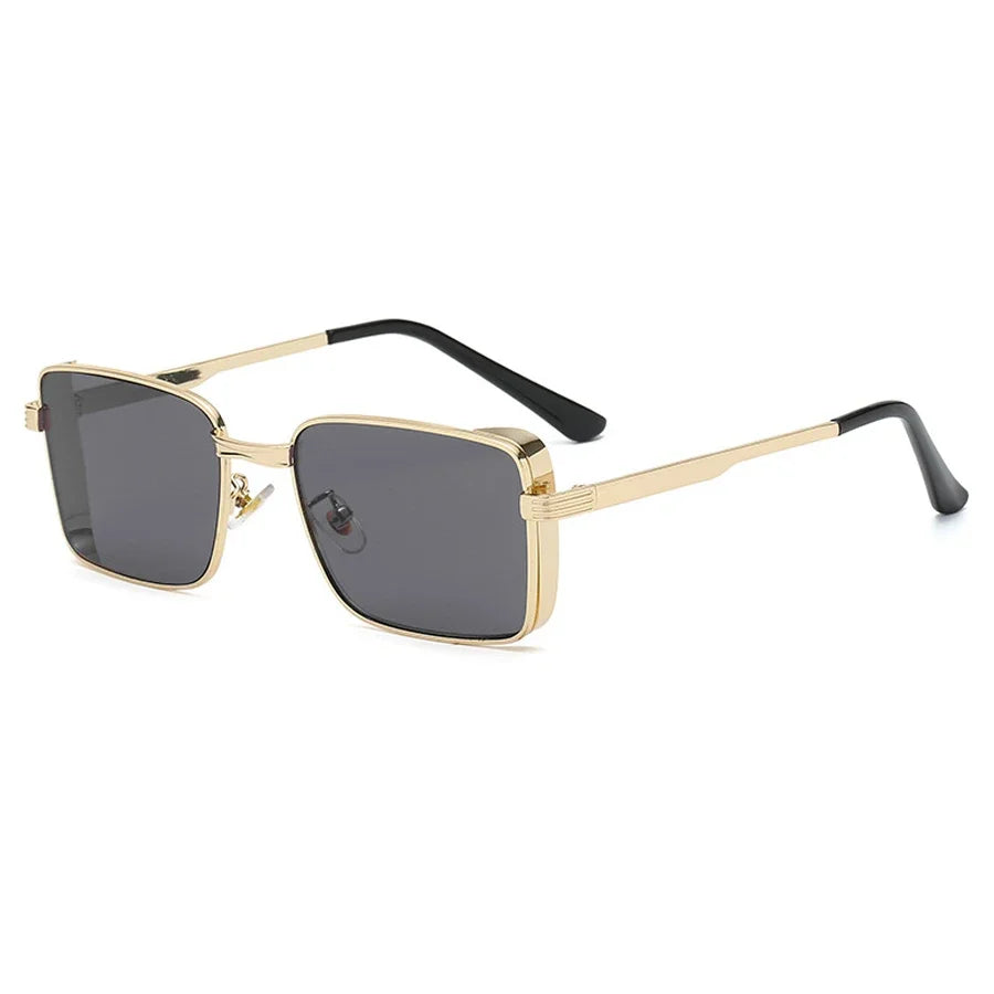 Rectangle Sunglasses Women 2025 Luxury Brand Designer Quality Vintage Sun Glasses Fashion Retro Square Shades For Women