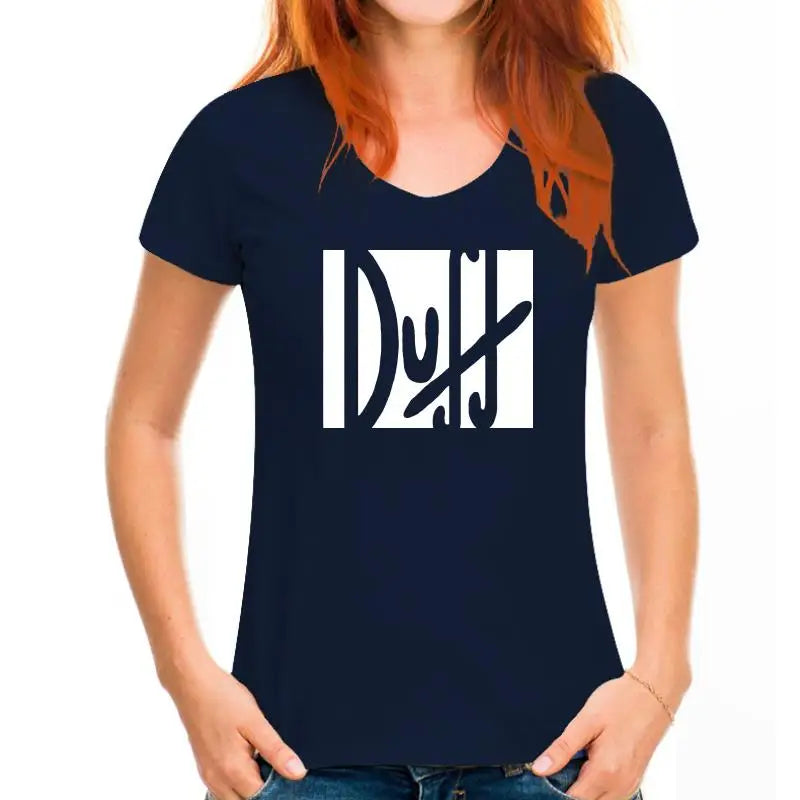 100% t shirt 2022 Fashion men t-shirt 100% duff beer the