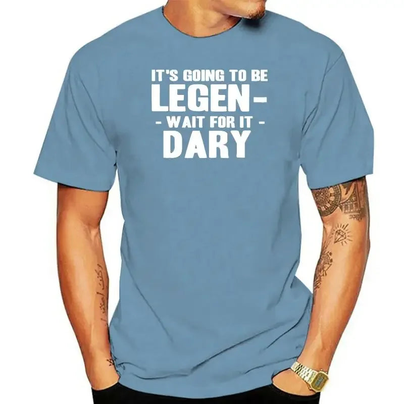 New T-shirt Legen Dary how i met your mother himym clothing barney stinsonCool Casual pride men Unisex Fashion tshirt