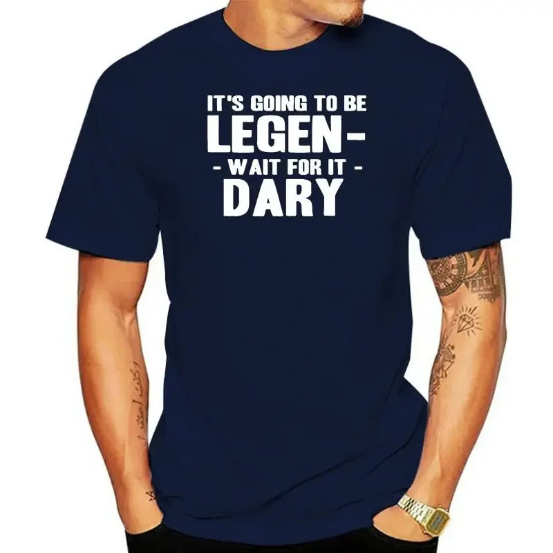New T-shirt Legen Dary how i met your mother himym clothing barney stinsonCool Casual pride men Unisex Fashion tshirt