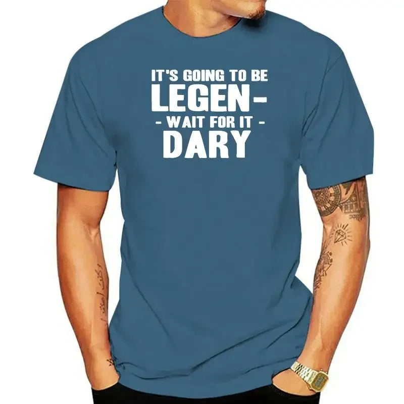 New T-shirt Legen Dary how i met your mother himym clothing barney stinsonCool Casual pride men Unisex Fashion tshirt