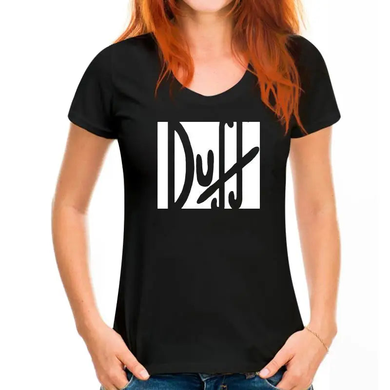 100% t shirt 2022 Fashion men t-shirt 100% duff beer the