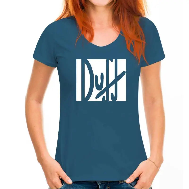 100% t shirt 2022 Fashion men t-shirt 100% duff beer the
