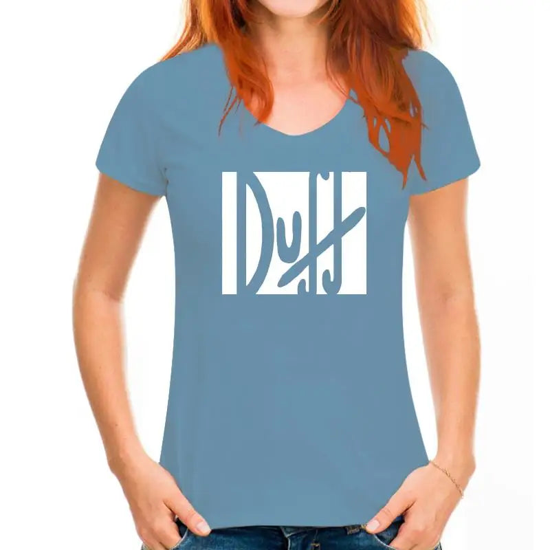 100% t shirt 2022 Fashion men t-shirt 100% duff beer the